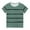 Green, variant on AJTQTH Shirts for Kids Striped Crewneck T-Shirt Tops Girls Boys Unisex Short-Sleeved Tees Summer Relaxed Fit Lightweight Clothes Outfits Black 7 Years