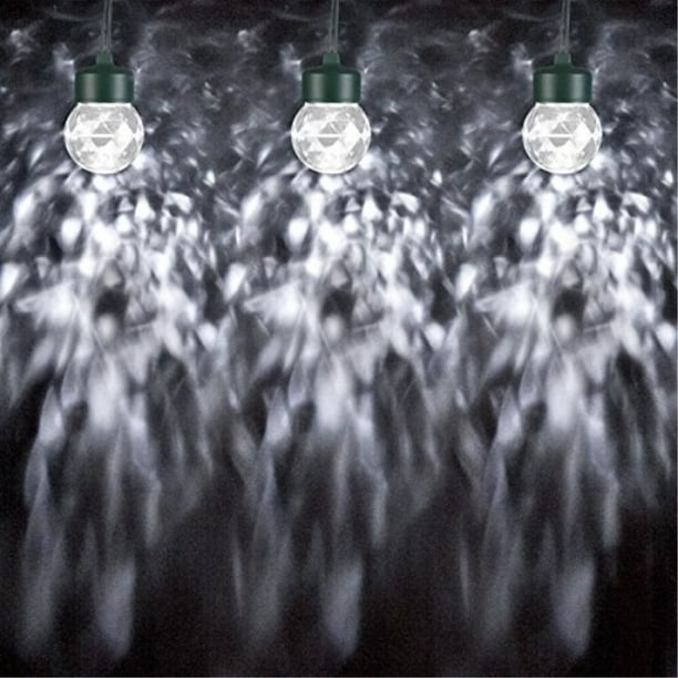 Gemmy Lightshow 8 Kaleidoscope Projection String Light Bulbs White Leds W Clips Walmart Com Walmart Com