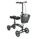 thumbnail image 1 of Andador de rodillas Drive Medical 796 con altura ajustable y dirección, scooter de rodillas, andador de piernas, alternativa a muletas, doble almohadilla con canasta y freno de mano, capacidad de peso, 1 of 5