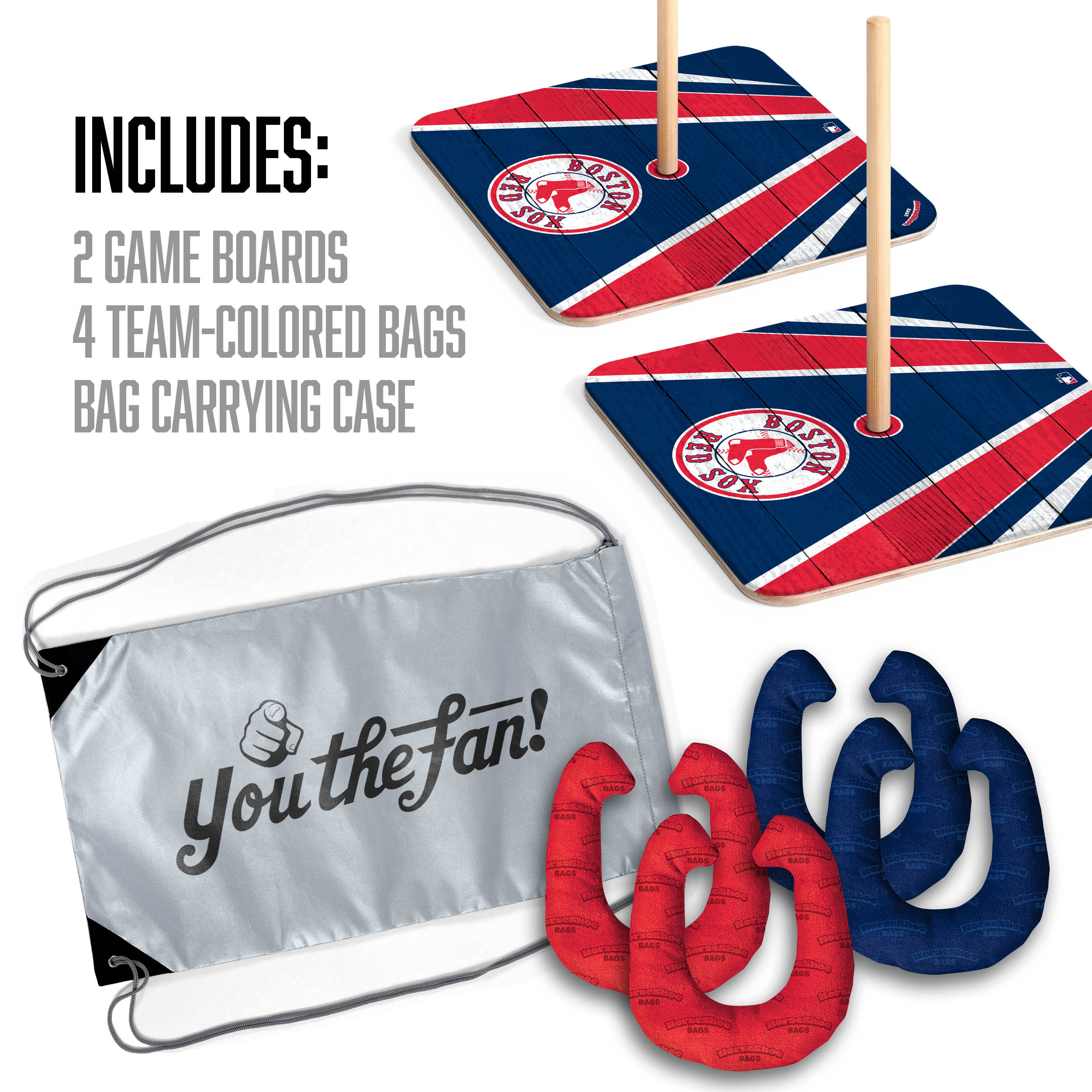 YouTheFan MLB Boston Red Sox Horseshoe Bags
