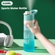 thumbnail image 2 of Taza de agua de plástico de gran capacidad de 650ml, botellas para beber, botella de agua pulverizada para niñas, taza de agua deportiva para Fitness al aire libre, 2 of 5