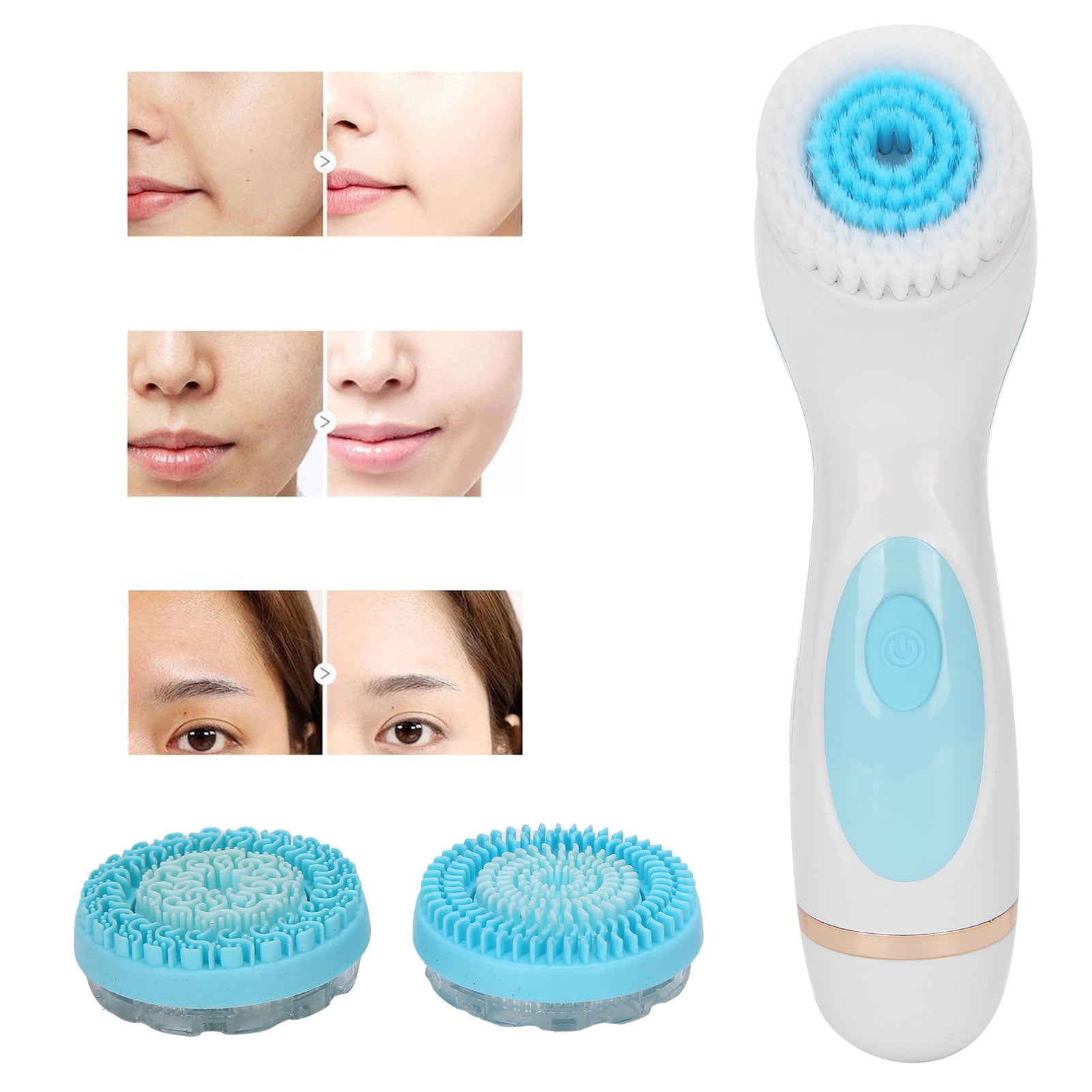 Nettoyeur De Visage électrique En Silicone – Rechargeable USB – 4 Couleurs – Sans Marque – Neuf