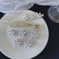 thumbnail image 3 of Clips para el Cabello con Perlas JAMW Antideslizante 8 Piezas, 3 of 5