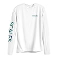 thumbnail image 6 of SCALES Men's Sail Dream Sleeve Performance Shirt Light Blue, Large Long Sleeve Shirt, 6 of 6