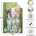 thumbnail image 4 of Dreamtimes Funny Cats Kitchen Towels 18x28inch Ultra Soft Absorbent Quick Drying Kitchen Dish Towels Washable Cleaning Cloths Hand Towels Tea and Bar Towels, 6 Pack, 4 of 7