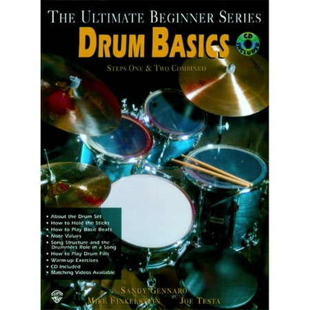 Alfred 00 Ubsbk001cd Ultimate Beginner Series Drum Basics