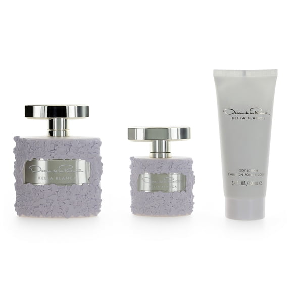 Bella Blanca by Oscar De La Renta, 3 Piece Gift Set for Women