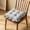 Gray, variant on CCWADH Ruffled Border Tufted Chair Cushion - Soft Non-Slide Decorative Seat Pad for Dining, Kitchen, Office & Home Use