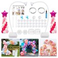 thumbnail image 3 of YAOMOBB Reliable Base Half-Arch Balloon Stand Balloon Arch Stand Kit Stable Reliable Simple Installation Half Arch Wedding Party Accessories, 3 of 7