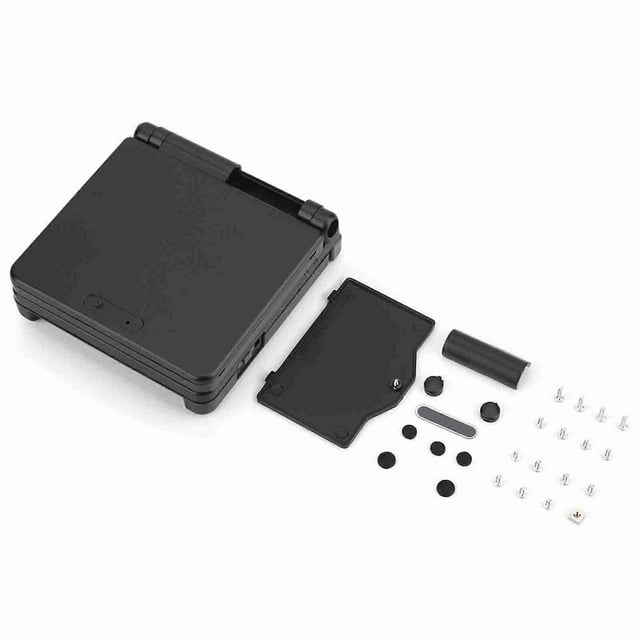 Black ABS Protective Shell Repair Kit for Advance GBA SP