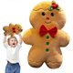 thumbnail image 1 of Soft Gingerbread Man Pillow for Kids, 1 of 4