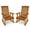 Teak Tone, variant on Innovaze Wooden Patio Rocking Chair, Solid Fir Wood, Heavy Duty 600LBS, for Outdoor or Indoor, White