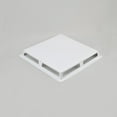 thumbnail image 4 of 24" X 24" COMMERCIAL 4-WAY MAGNETIC AIR DEFLECTOR DIFFUSER COVER. OD: 25" L X 25" W X 2.75" H FITS: 1" CEILING GRID SYSTEM UPC: 704907294240, 4 of 4