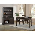 thumbnail image 2 of Miekor Furniture Chocolate Two Shelf Bookcase Hutch 22777, 2 of 5