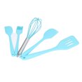 thumbnail image 3 of Juego de utensilios de cocina, 5 piezas de utensilios de cocina de silicona, juego de utensilios de cocina, juego de utensilios de silicona, calidad inigualable, 3 of 13