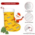 thumbnail image 5 of Yiaed Leopard Print Print Christmas Stockings, Christmas Stockings Hanging Ornaments, Christmas Stockings for Family Christmas Holiday Decorations, 5 of 7