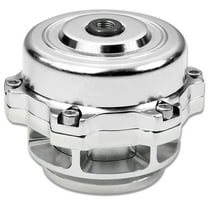 Universal Aluminum 50mm Turbo Blow Off Valve BOV (Silver)