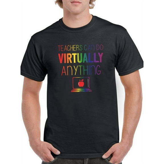 Virtually Anything Men T-Shirt, Male 3X-Large