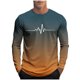 thumbnail image 2 of Blusas y camisas de manga larga con cuello redondo, moda casual para hombre, camisetas deportivas estampadas, blusas de manga larga con cuello redondo, camisas, blusas para hombre, blusa de poliéster, 2 of 5