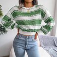 thumbnail image 4 of Fesfesfes Women Sweaters Casual Round Neck Long Sleeve Loose Sweater Fall Blouse Pullver Tops Tops on, 4 of 8