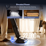 roborock F25 series Ultra Steam Wet Dry Vacuum Cleaner, 356°F Steam Mop & 187°F Hot Water Cordless Vacuum Mop All in One, Floor Washer with Blue Light, 194°F Self-Cleaning, 180° Lay-Flat