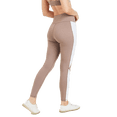 thumbnail image 3 of Women's Triple Color Block Activewear Leggings - AS DISPLAY, M, 3 of 5