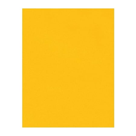 UPC: 0848614024636 | 8 1/2 x 11 Cardstock – Sunflower (50 Qty.)
