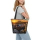 thumbnail image 2 of Disketp Lizard With Sunglasses Sunset Bolsa de Hombro Casual para Mujer, Bolso Cruzado para Compras, Viajes y Uso Diario, 2 of 6