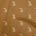 thumbnail image 1 of oneOone Cotton Poplin Dark Mustard Fabric Asian Block Paisley Fabric For Sewing Printed Craft Fabric By The Yard 56 Inch Wide, 1 of 4