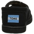 thumbnail image 3 of TOMS 013001D13BLK:Tiny Classic Canvas BLACK Slip-on Loafer Flat for Toddler Baby (4 M US Toddler), 3 of 8