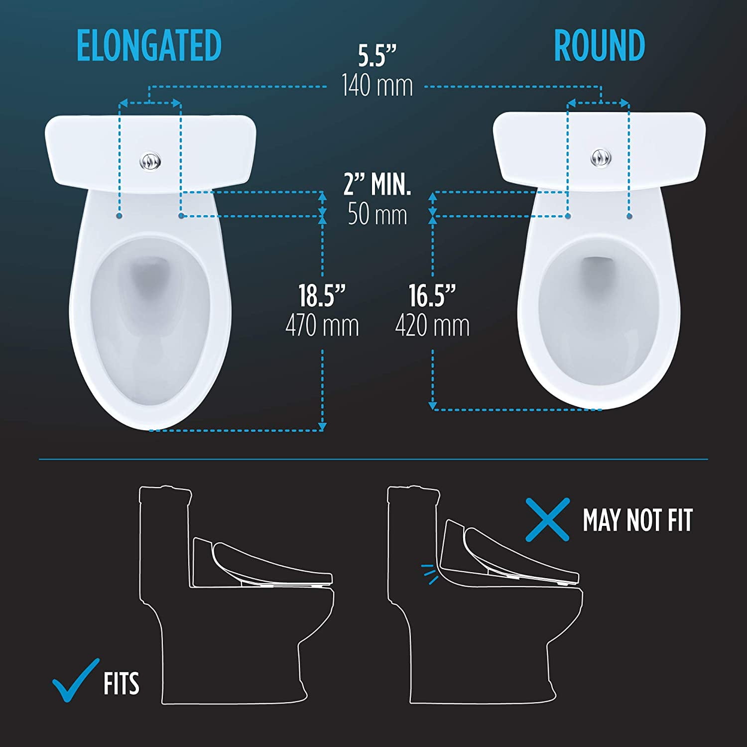 TOTO WASHLET S550e Elongated Bidet Toilet Seat Bidet Toilet Seats, Auto Open and Close Lid
