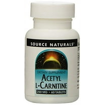 Source Naturals, Inc. Acetyl L-Carnitine 250mg 60 Tablet
