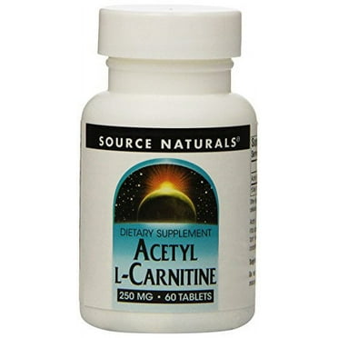 Source Naturals, Inc. Acetyl L-Carnitine 250mg 60 Tablet