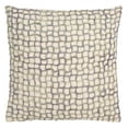 thumbnail image 2 of Safavieh Quella 20" x 20" Modern Cotton Decorative Pillows, Gray, 2 of 4