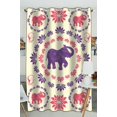 thumbnail image 1 of Cortina opaca tradicional ABPHQTO con ojales de elefante 130x210 cm, 1 of 1