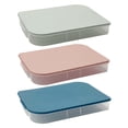 thumbnail image 6 of Sunjoy Tech Food Containers with Removable Lid, Stackable Freezer Storage Organizer - Tray to Keep Fruits,Vegetables,Meat,Dumplings and More - 1PC, 6 of 7