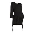 thumbnail image 2 of Oh! Mamma Maternity Women's Sideseam Drawstring Top (Women's and Women's Plus), 2 of 6