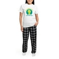 thumbnail image 5 of CafePress - Introverts Unite Women's Light Pajamas - Women's Short Sleeve Print T-Shirt and Pants Light Cotton Pajama Set, 5 of 7