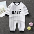 thumbnail image 2 of Kogui Newborn Winter Clothes Baby Pajamas with Mitten, Infant Romper Zip Up One Piece Jumpsuits Outfit 0 3 6 9 12 18 24 Months (White,1-3 Months), 2 of 4