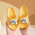 thumbnail image 2 of IVEYRTF Kids Slides Shoes Non Slip Thick Sole Casual Solid Color Home Slippers Bathroom Indoor Summer Comfort Breathable Slide Sandals, 2 of 3
