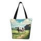 thumbnail image 1 of Balery Prairie Pasture Cow Bolsa de Hombro con Diseño, Bolsa Grande y Duradera, Bolsa Versátil para Compras, 1 of 6