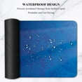 thumbnail image 4 of Extended Gaming Mouse Pad (31.5x11.8 in), Large Non-Slip Rubber Base Mousepad,Waterproof Keyboard Mouse Mat Desk Pad for Work, Game, Office, Home - Football Design, 4 of 5
