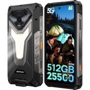 Ulefone Armor 34 Plus 5G Rugged Phone, 32GB/512GB, 25500mAh 66W, Android 15, 6.95-inch screen,Black