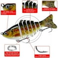 thumbnail image 3 of Fishing Gear - Bionic Swimming Bait, Bionic Swimming Lure, Robotic Fishing Lure, Bionic Fishing Bait That Swim by Itself, Suitable for All Kinds of Fishing Waters, 3 of 8