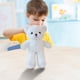 thumbnail image 5 of Juguetes Para Niño Algas marinas, rosa rodante, oso de peluche rodante, juguete de pelusa, muñeca, regalo de boda, muñeca pequeña, almohada relajante para niños Juguetes Para Bebe 1 Año, 5 of 6