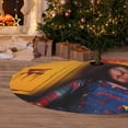 thumbnail image 6 of Lsque Chucky Print Christmas Tree Skirt, Tree Skirt with Ties or Velcro, Perfect for Holiday Decorations, Halloween, and New Year-48", 6 of 7