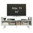 thumbnail image 4 of Mueble para TV Madesa Oslo hasta 55 pulgadas Blanco, 4 of 8