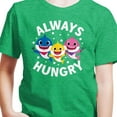 thumbnail image 3 of Baby Shark - Always Hungry - Toddler And Youth Short Sleeve Graphic T-Shirt, 3 of 6