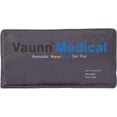 Vaunn Medical Lumbar Back Support Cushion Pillow with Warm/Cool Gel Pad and Removable Firm
