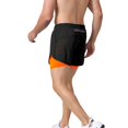 thumbnail image 4 of Men's Running Shorts, 2-in-1 Stealth Short, Summer Quick-Drying Breathable Double-Layer Anti-Slip Three-Quarter Training Fitness Running Gym Yoga Outdoor Sports Shortsshorts, 4 of 7